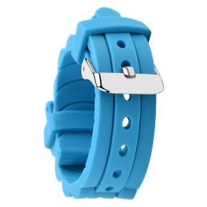 Dust proof Silicone Rubber Watch Band , 18mm Narrow Watch Straps