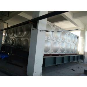 China 100m3 SS304 Square Stainless Steel Tank Water Storage 5000l supplier