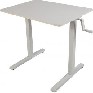 Eco-Friendly Partical Board Desktop School Sit Stand Table for Modern Design Style