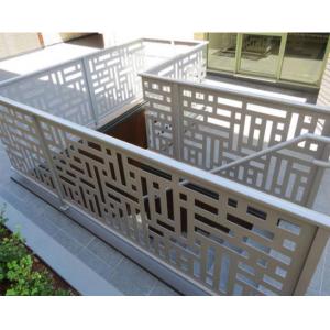 China Balcon Modern Aluminum Stair Railing Outdoor Balustrade System supplier