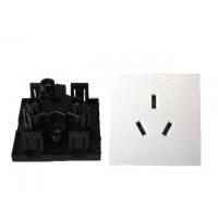 China Australia Square Electric Power Sockets Wall Power Outlet with 3 Pin Plastic Jack on sale