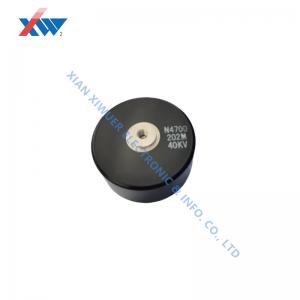China High Voltage Protection Ceramic Doorknob Capacitor 40KV 10000pF supplier