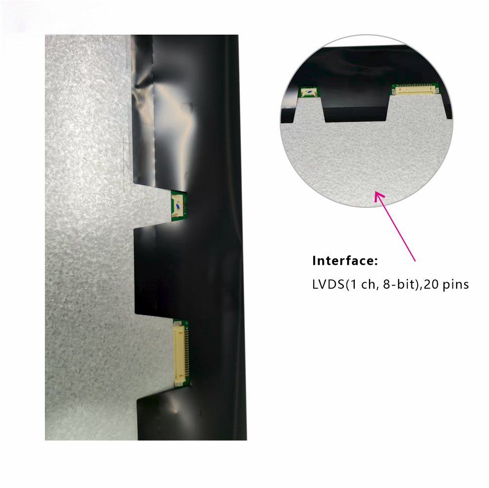 15.0-Inch Large TFT Display | 1024×768 Resolution, LVDS Interface, 400cd/m² Brightness for Industrial Control Panels & Equipment Monitors