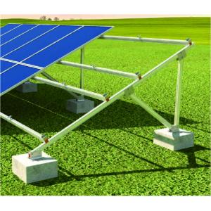 China Solar Power plant module mounting structure brackets kit ground mounting system solar bracket supplier