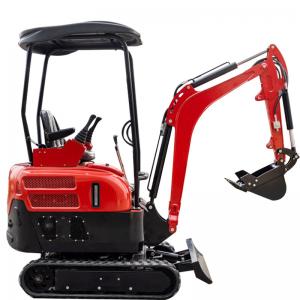 China FW20 Red Excavator New Diesel Engine 2000 Kg Mini Excavator From China supplier
