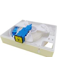 China KEXINT 1 Core ABS FTTH Fiber Optical Face Plate Fiber Optic Termination Box on sale