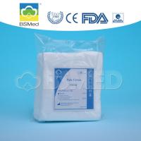 China White Biodegradable Cotton Pads , Surgical Dressing Eco Makeup Cotton Pads on sale
