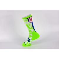 China Green Breathbale Long Basketball Socks , Disposable Under Armour Basketball Socks on sale