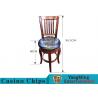 China American Style Retro Dining Chairs / Gaming Desk Chair For Poker Card Games wholesale