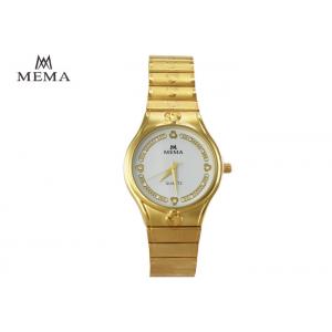 China Customized Color Male Wrist Watches , High End Circular Day Date Quartz Watch supplier