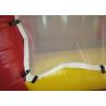 Funny Football Yard Inflatables , Blow Up Soccer Field 12 X 6m Fire Resistance