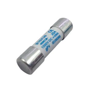 China 1000V DC 10 x 38mm Fusible CE UL 4A gG gPV Cartridge Fuse for Solar Panel and Solar Controller supplier