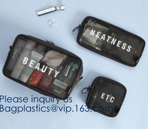 Packing Cubes Travel Luggage Organizers with Toiletry Cosmetic Makeup Bag & Shoe