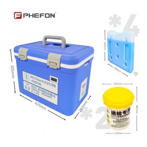Durable Specimen Transport Container UN2814 Box With Cold Chain Technology