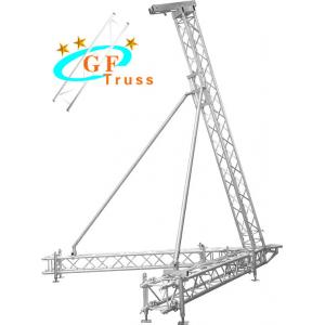 China 6082 6M Height Line Array Truss Lift Tower With Adjustable Legs supplier