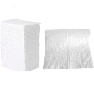 China White Diamond Spunlace Cleaning Wipes , Floor Disposable Dry Dusting Cloths supplier