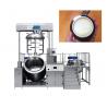 China Vacuum Emulsifying Machine PLC 200L Vacuum Mixer Homogenizer For Ice Cream Mayonnaise wholesale
