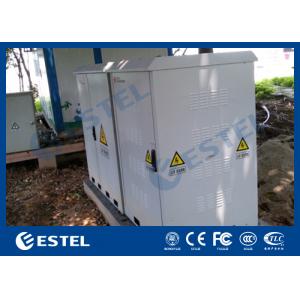 China Phosphating Fans Cooling Oudoor Communication Cabinets Rustproof Anti-theft Design supplier