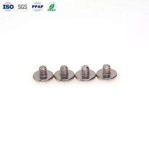 China M1.4x2mm Stainless Steel Decorative Slotted Pan Head Screw A2-50 Grade wholesale