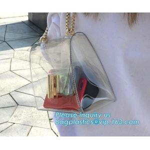 Waterproof Tote Bag for Teen Fashion And Classy woman, Durable Clear Pvc Zipper Bag Backpack For Best Price, PVC Shoulde