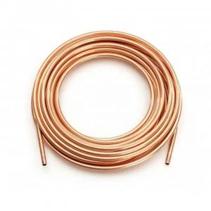 China ASTM C12200 Air Compressor Copper Pipe H65 H63 H62 Hollow Copper Tube supplier