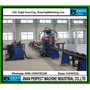 China CNC Automatic Angle Punching, Shearing&Marking Machine supplier