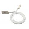 Hot Sale 1m 2m 3m Zinc alloy Stainless Steel Charger 8 pin Usb cable for Iphone
