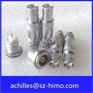 China wholesale supplier single pin solder type push self-locking pull lemo 1S series coaxial connector wholesale