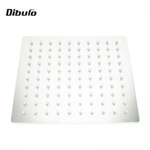 SUS304  6.5mm Thickness Square Overhead Shower Head