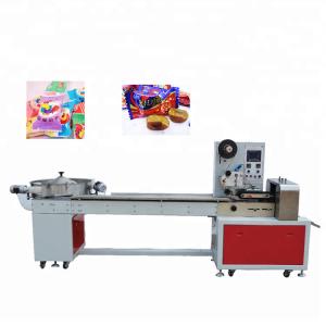 China Pillow Type Sugar Packing Machine , Stainless Steel Food Packing Machine supplier