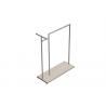 China Commercial Freestanding Metal Garment Display Stand Fashion Style For Shopping Mall wholesale