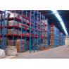 China Flexible Drive Through Pallet Rack System , Drive In Drive Through Racking wholesale