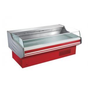 China Energy Saving Meat Display Freezer With Flip Or Non - Flip Cover Color Steel supplier