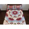 China Wonderful Handmade Twin Size Bedding Sets 4 Pcs 100% Cotton Geometric Design wholesale