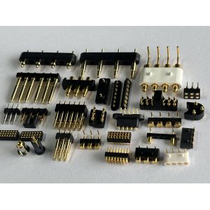 China SMTタイプ ポゴピン ドッキングコネクタ 4ピン 10ピン 12ピン スプリング式コンタクト 高耐久性および耐塩水噴霧性 wholesale