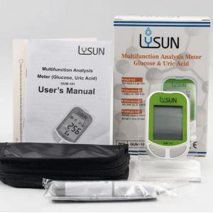 Uric Acid Testing Kits Home Uric Acid Blood Level Tester Machine Lysun GUM-101