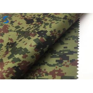 China PU3000mm 600D 72T Military Camouflage Polyester Tent Fabric For Tent supplier