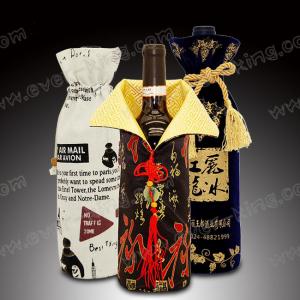 China Plastic Label 500mL Cotton Liquor Packaging Bags supplier