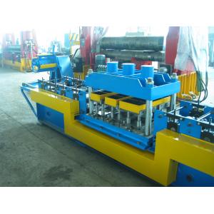 China Durable 1.5-2mm Galvanized  Steel Door Frame Cold Roll Forming Equipment ,PLC Control Automatic supplier