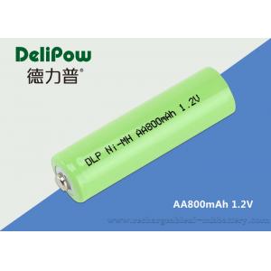 China Convenient 800mAh Aa Nimh Rechargeable Battery With Wide Application supplier