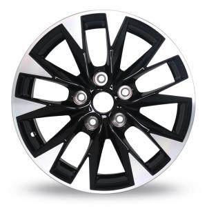 OEM Nissan Replica Wheels 66.1 16 17 Inch Black Alloy Rims 16x6.5 17x6.5