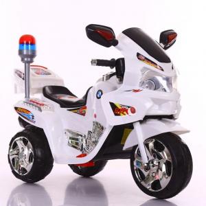 China Early Education Function 6V Electric Police Ride On Motorcycle Bike Car for Kids Model supplier