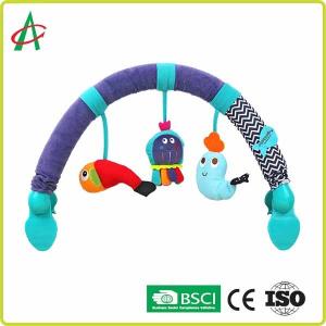 L67cm Spiral Pram Toy Infant Pram Stroller With BB Squeaker
