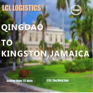 Qingdao To Kingston Jamaica LCL International Shipping And Logistics 32 Days