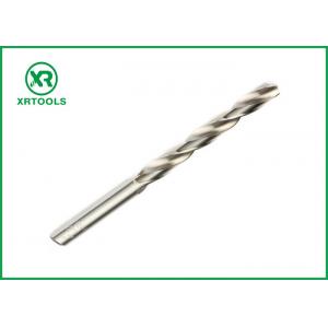 China Roll Forged HSS Drill Bits Half Ground White Finished Straight Shank DIN 338 supplier