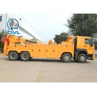 China Howo 6x4 5825 Wheelbase 40 Ton Heavy Duty Wrecker Radio Control Tow Truck ZZ1257M5847D1 on sale