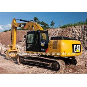 China midsize excavator, CAT brand with 1.3m³ bucket capacity, 323D2L, 116KW net power supplier