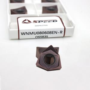 China WNMU040304 WNMU080608EN-R Tungsten Cemented Carbide Turning Tool CNC Milling Inserts supplier