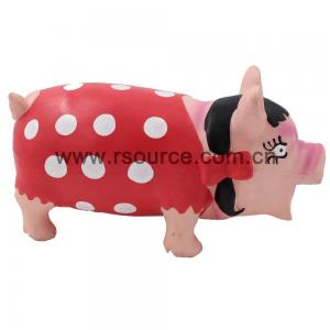 China Hot Sale pet toys New Style Latex Pig Dog Toy supplier