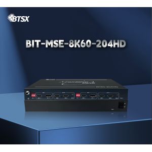 China 8K60 大型スクリーン パラレル使用 マルチモニター スプリッタ 2イン4アウト マルチスクリーン ビューア 2x2 ピクセル対ピクセル マルチスクリーン エクスパンダー wholesale